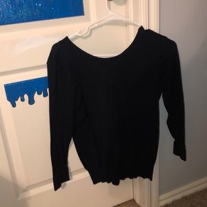 women’s navy blue shirt